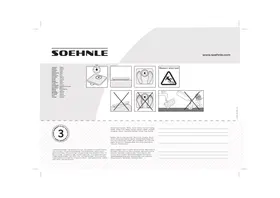 Notice SOEHNLER 61074 Balance de cuisine