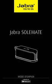 Notice JABRA SOLEMATE V2 BLANC Enceinte bluetooth