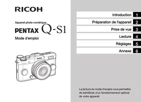 PENTAX Q-S1 SILVER ROSE - Appareil photo numérique