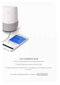 Notice GOOGLE HOME Assistant vocal connecté
