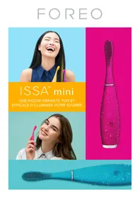 Notice FOREO ISSA MINI SUMMER SKY Brosse à dents électrique