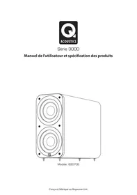 Notice Q-ACOUSTICS 832C Enceinte audio