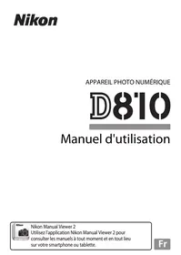 NIKON D810 - Appareil photo numérique
