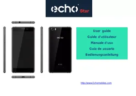 Notice ECHO STAR PLUS BLEU Mobile Phone