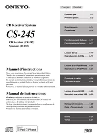 ONKYO CS-245W - Amplificateur audio