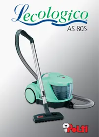 Notice POLTI AS 805 LECOLOGICO Aspirateur