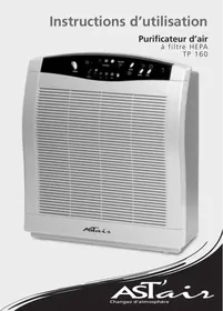 Notice ASTORIA AT220ABLCPURIF Purificateur d'air