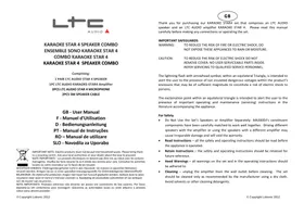 Notice BOOST KS40 Enceinte audio