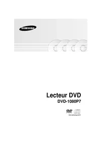 Notice SAMSUNG DVD-P1080P7 Lecteur dvd