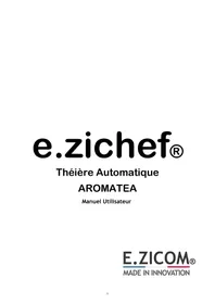 Notice E.ZICHEF AROMTEA Théière électrique
