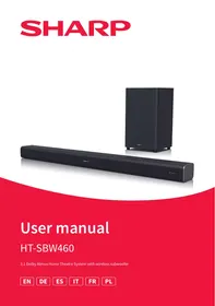 SHARP HT-SBW460 - Barre de son