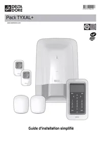 Notice DELTA DORE PACK ALARM TYXAL + TYDOM 2.0 Alarme de sécurité