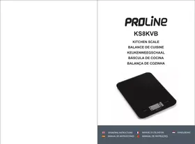 PROLINE KS8KVB - Balance de cuisine