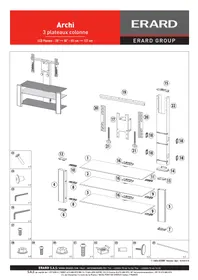 Notice ERARD ARCHI COL RGE 036340 Meuble TV