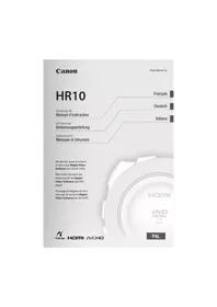 CANON HR 10 - Caméscope
