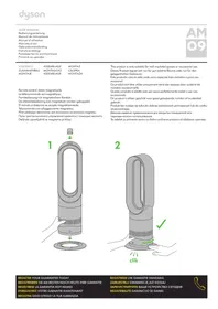 Notice DYSON AM09B Ventilátorový ohřívač