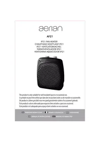 Notice AERIAN CHAUTFAGE SOUFTFLANTAF21 Chauffage soufflant