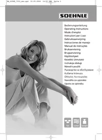 Notice SOEHNLER 63558 SLIMLINE BLANC Pèse-personne