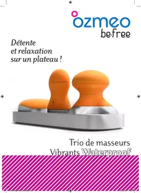 Notice OZMEO BE FREE ORANGE Appareil de massage