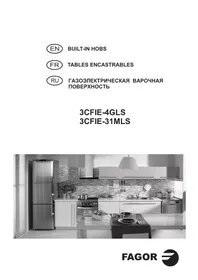 FAGOR 3CFIE-4GLSN - Plaque de cuisson