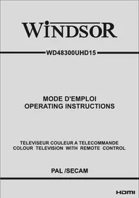 WINDSOR WD48300UHD15 - Téléviseur