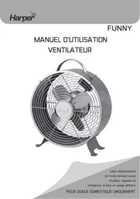 Notice HARPER FUNNY BLANC Ventilateur