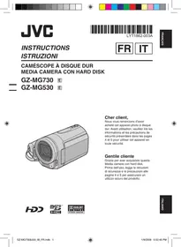 Notice IVC GZ-MG530 Caméscope