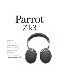 Notice PARROT ZIK 3 CHARGE NOIR GRENE Casque audio