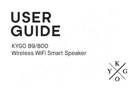 Notice KYGO ENCEINTE AUDIO B9/800 WHITE Enceinte sans fil