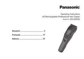 PANASONIC DGP82 - Tondeuse électrique