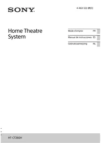 SONY HT-CT260H - Système audio