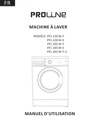 PROLINE PFL 105-W-F2 - Lave-linge