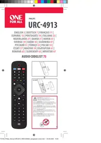 URC4913 PHILIPS