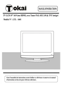 TOKAI LTL1601/MPEG2 - Téléviseur