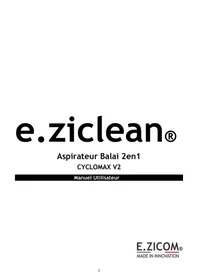 EZICLEAN ASPIRATEURBALAICYCLOMAXV2AUTENPAN - Aspirateur