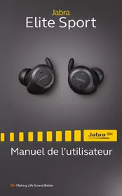 Notice JABRA ELITE SPORT Écouteurs sans fil