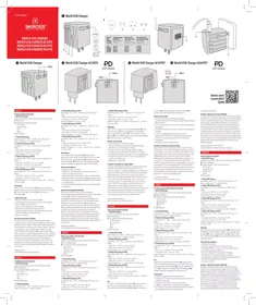 Notice SKROSS WORLD+USB/USBC65 Chargeur USB