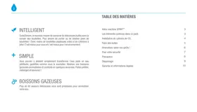 Notice SODASTREAM SODASPIRITBLEUNUITK Machine a soda