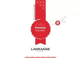 Notice LAGRANGEREFERENCE PREMIUM ROUGE Gaufrier