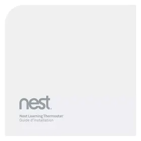 Notice NEST LEARNING THERMOSTAT Thermostat
