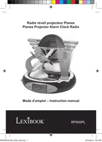 LEXIBOOK PLANES RP5OOPLC - Réveil