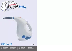 Notice ROYAL M 340.6 BLEU Nettoyeur vapeur portatif