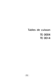 Notice ARTHUR MARTIN TE 0004 TF T FRANCE Table de cuisson