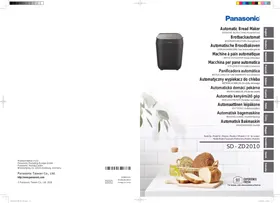 PANASONIC D-ZF2010KXF - Machine à pain