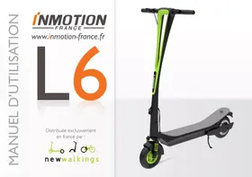 Notice INMOTIOON 6 NOIR/VERT Trottinette électrique