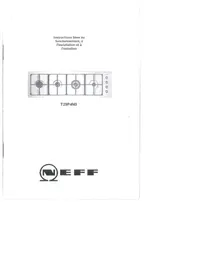 NEFF T29P4NO - Table de cuisson