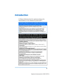 SONY CLIE - Ordinateur de poche