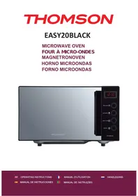 Notice THOMSON EASY2Z0BLACKMIROIR Micro-ondes