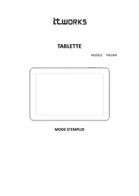 Notice IT WORKS TM 1004C Tablette