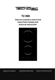 Notice TECNOLEC T2 Table de cuisson